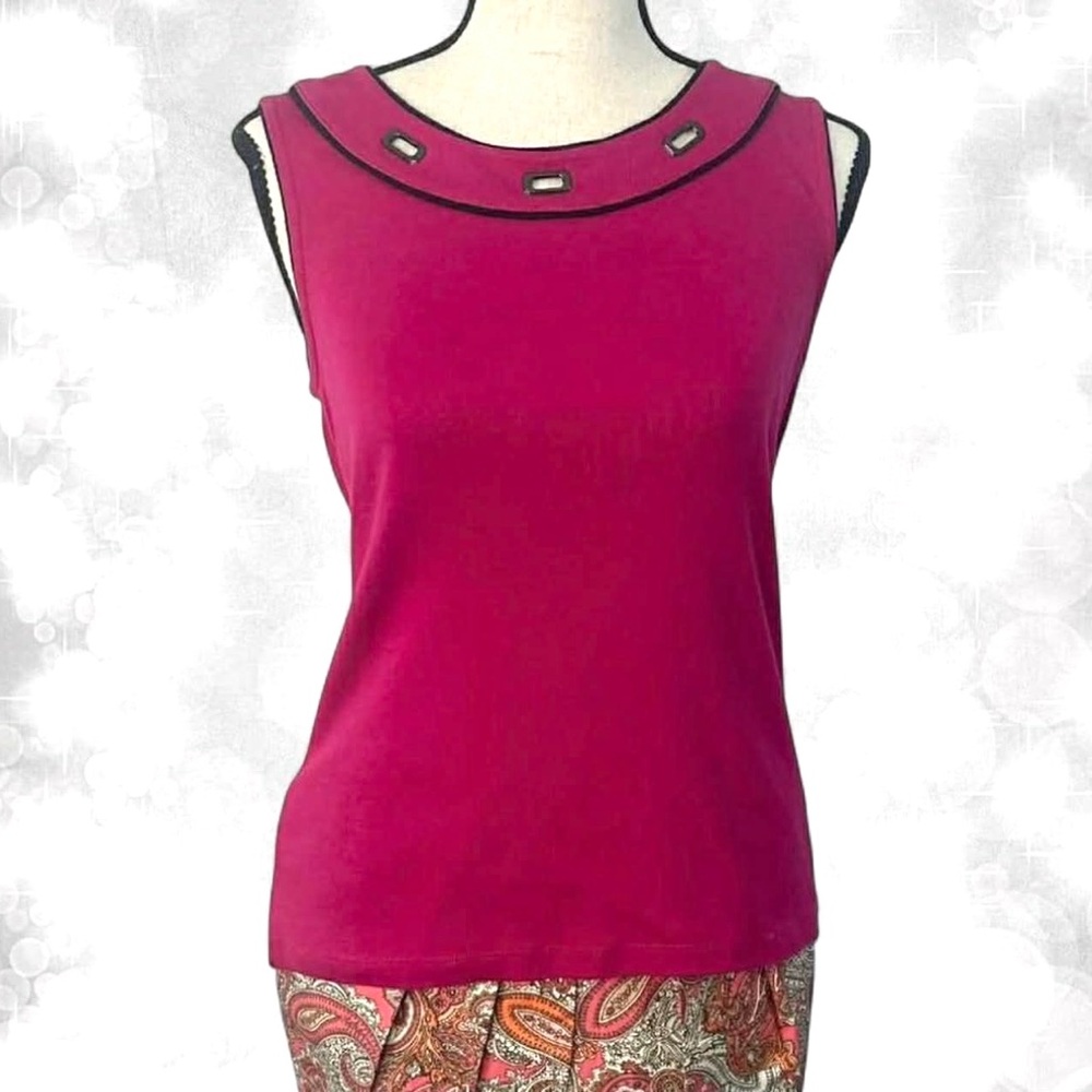 Y2K Barbiecore Hot Pink Sleeveless Top